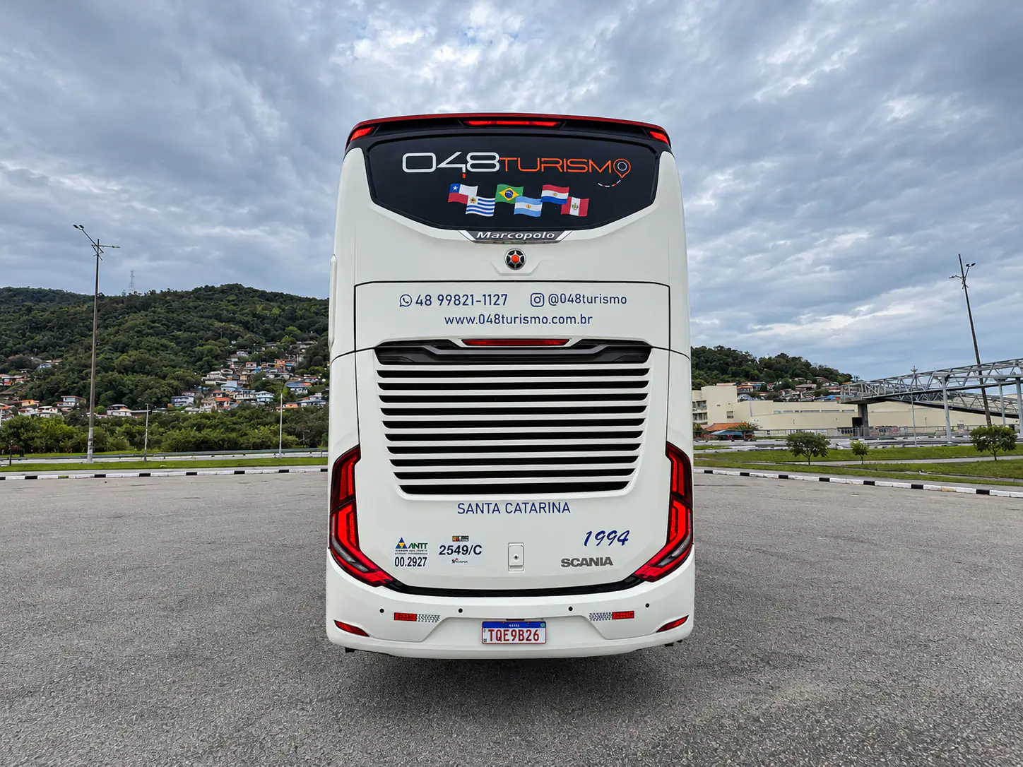 Marcopolo Paradiso G8 DD — traseira